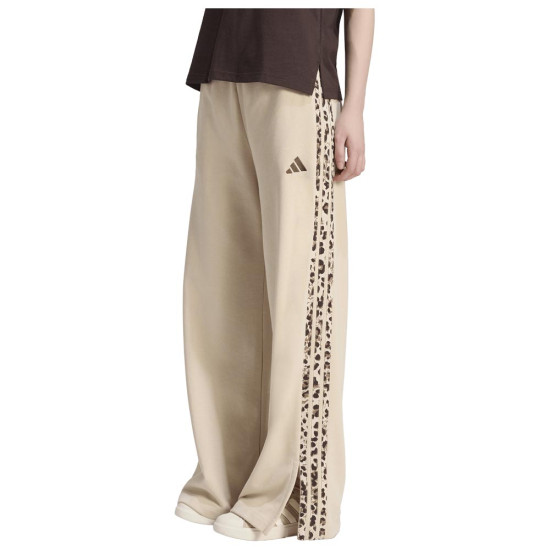 Adidas Γυναικείο παντελόνι φόρμας Seasonal Essentials Animal Print 3-Stripes Pants